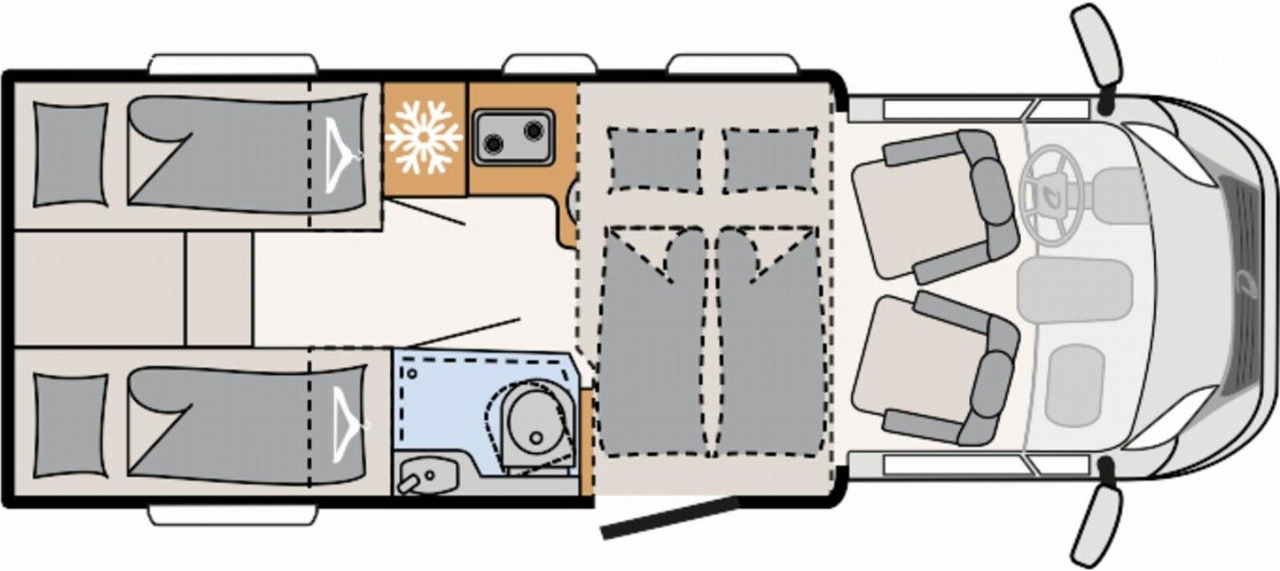 Dethleffs Just Camp T 6812 EB *Active Paket*Automatik* - موتر هوم شبه متكامل: صور 2 Dethleffs Just Camp T 6812 EB *Active Paket*Automatik* - موتر هوم شبه متكامل: صور 2