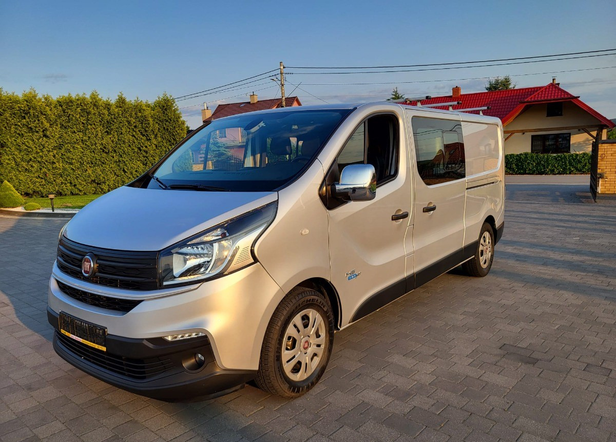 Fiat Talento Doka 6-osobowe 6-osobowy Bogato doposażony - الشاحنات الصغيرة كابينة مزدوجة: صور 1 Fiat Talento Doka 6-osobowe 6-osobowy Bogato doposażony - الشاحنات الصغيرة كابينة مزدوجة: صور 1