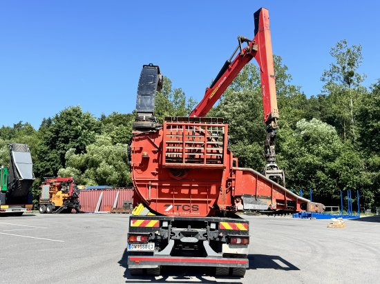 شاحنة, ماكينة تقطيع الأغصان Mercedes-Benz ACTROS 6x4 DONAR 5810K ? Hack-LKW / Mobilhacker | TCS Umwelttechnik: صور 7 شاحنة, ماكينة تقطيع الأغصان Mercedes-Benz ACTROS 6x4 DONAR 5810K ? Hack-LKW / Mobilhacker | TCS Umwelttechnik: صور 7