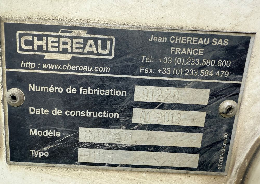 Chereau Inogam - مبردة نصف مقطورة: صور 5 Chereau Inogam - مبردة نصف مقطورة: صور 5