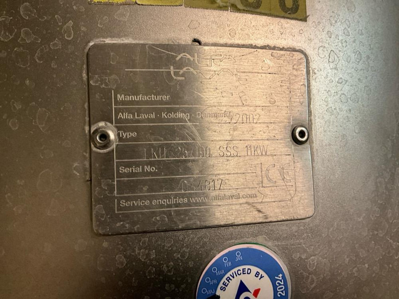 Alfa Romeo Laval LKH 25/190 - ضاغط الهواء: صور 5 Alfa Romeo Laval LKH 25/190 - ضاغط الهواء: صور 5