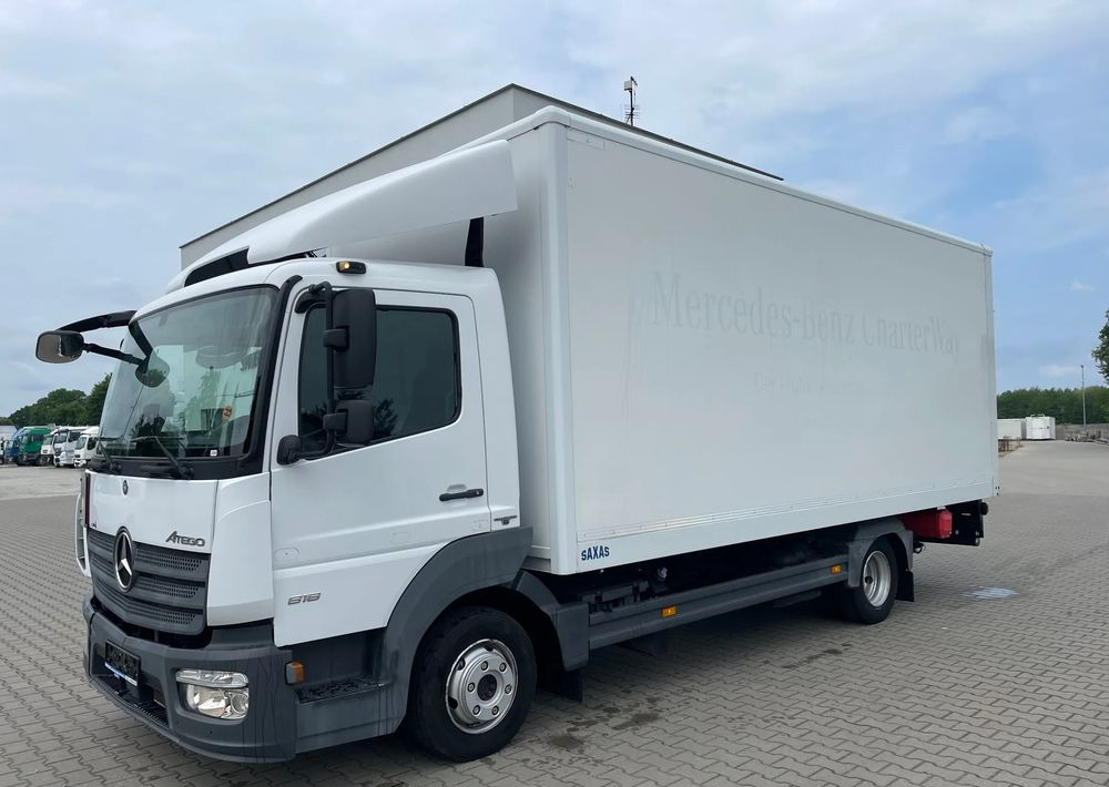 Mercedes-Benz ATEGO 818 klima, pneumatyka! - بصندوق مغلق شاحنة: صور 2 Mercedes-Benz ATEGO 818 klima, pneumatyka! - بصندوق مغلق شاحنة: صور 2