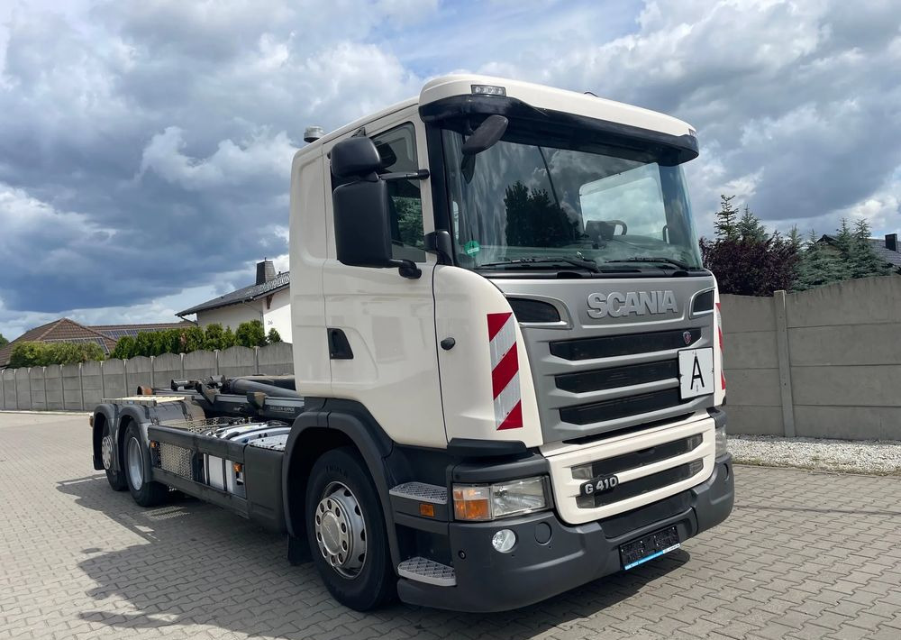 Scania R410 Hakowiec MEILLER RK20 65 - شاحنة ذات الخطاف: صور 2 Scania R410 Hakowiec MEILLER RK20 65 - شاحنة ذات الخطاف: صور 2