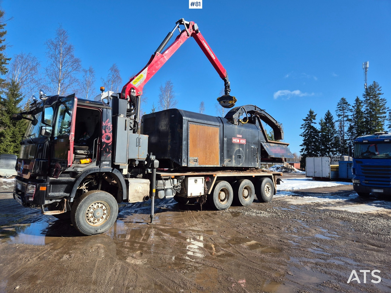 Jenz HEM 820 Autohakkuri sekä nostin - ماكينة تقطيع الأغصان: صور 1 Jenz HEM 820 Autohakkuri sekä nostin - ماكينة تقطيع الأغصان: صور 1