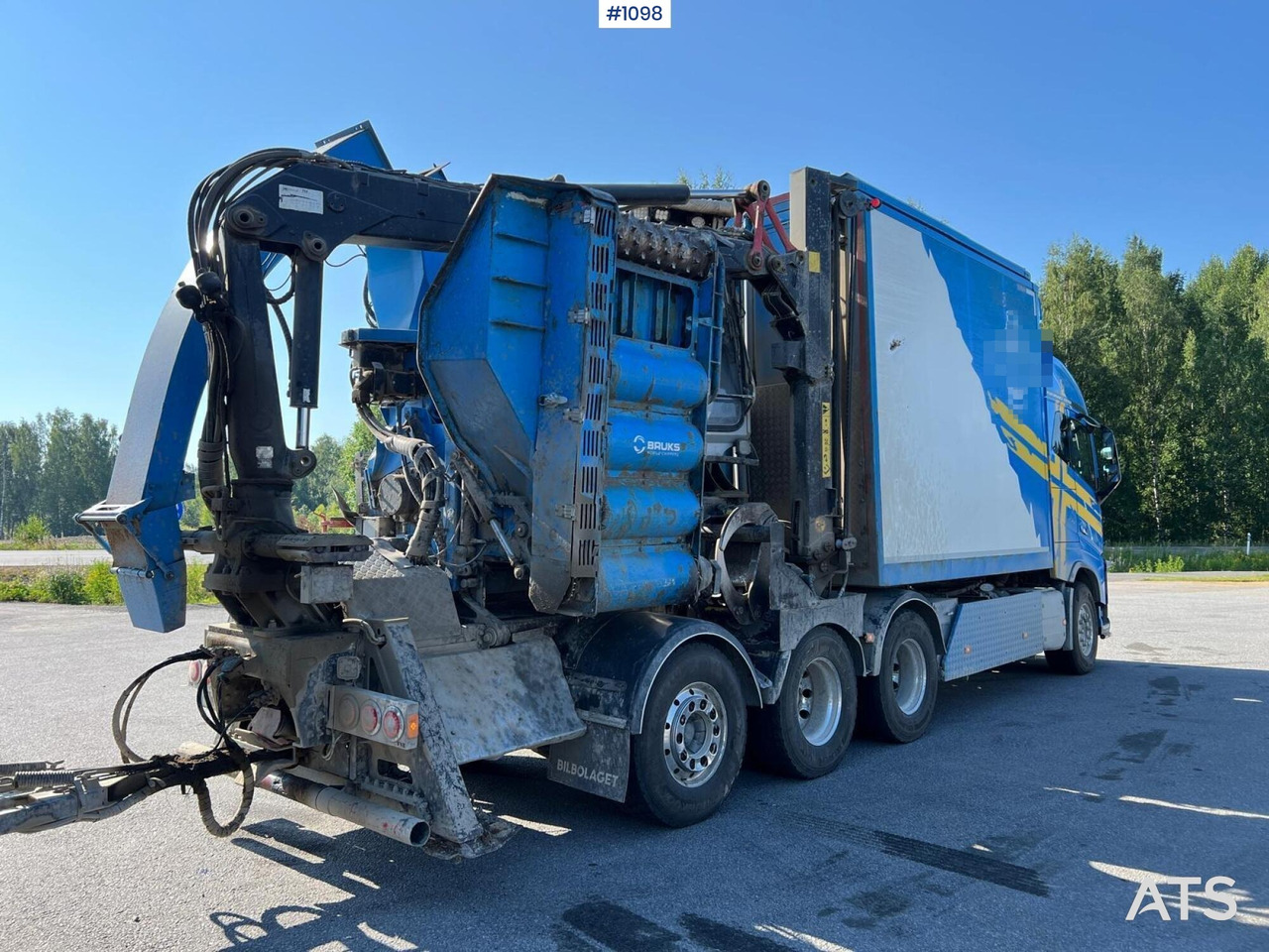 Volvo FH16 8*4 Flishugg - ماكينة تقطيع الأغصان: صور 4 Volvo FH16 8*4 Flishugg - ماكينة تقطيع الأغصان: صور 4