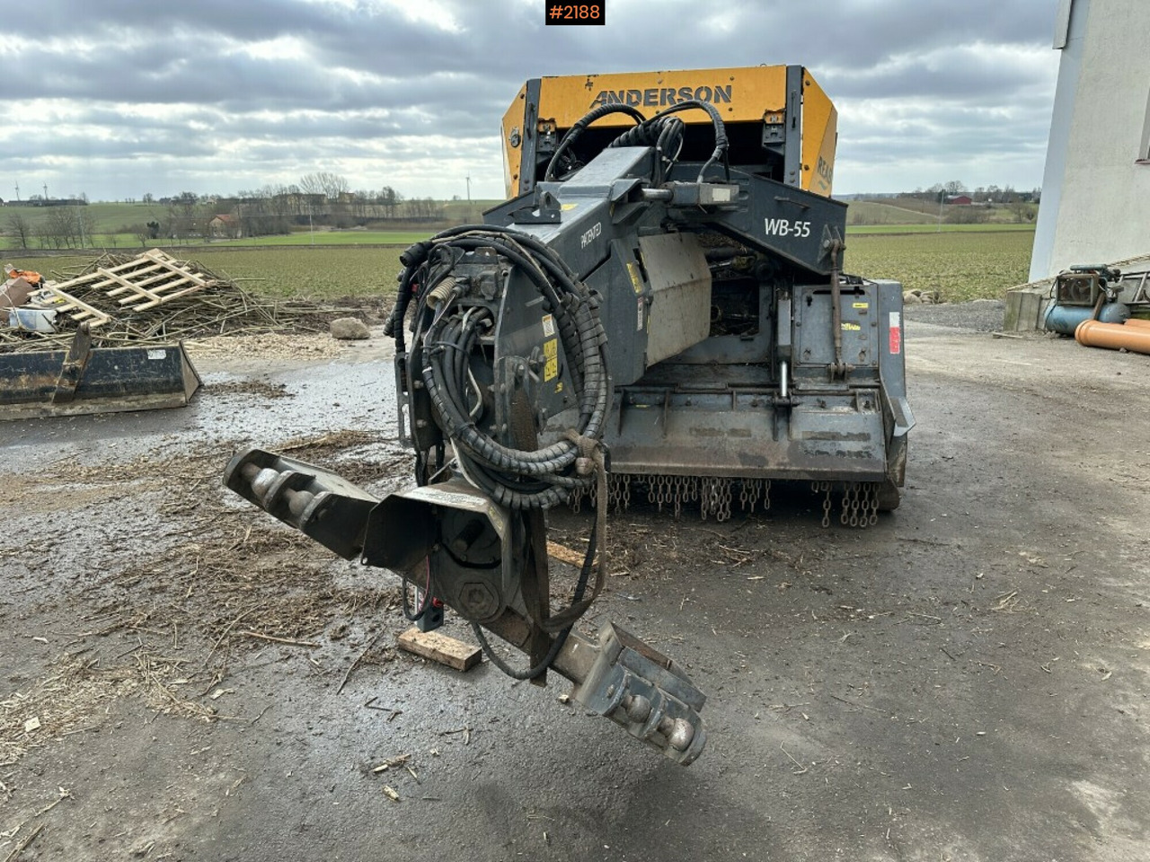 معدات الغابات Baler Anderson Biobaler WB-55: صور 8