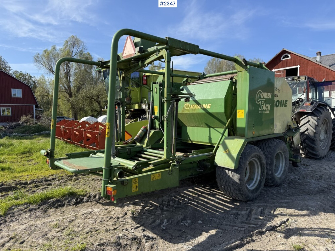 Baler Krone Combi pack Multi-Cut 1500 - معدات القش: صور 4 Baler Krone Combi pack Multi-Cut 1500 - معدات القش: صور 4