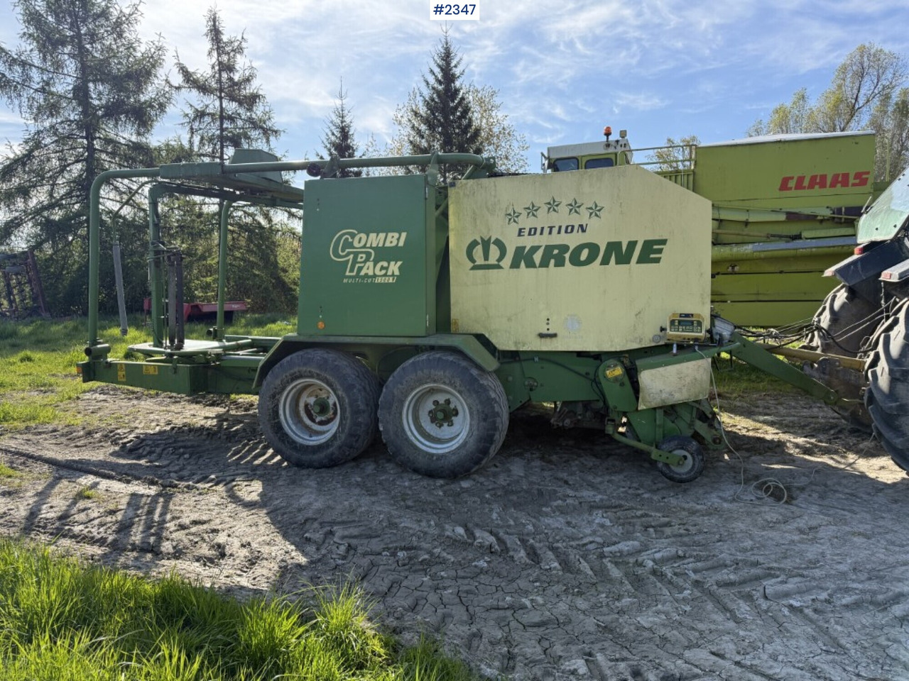 Baler Krone Combi pack Multi-Cut 1500 - معدات القش: صور 5 Baler Krone Combi pack Multi-Cut 1500 - معدات القش: صور 5