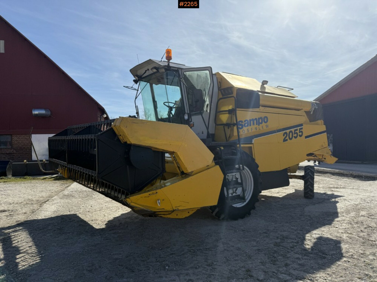 Combine harvester, Sampo Rosenlew 2055 14-foot (See video) - حصادة شاملة: صور 1 Combine harvester, Sampo Rosenlew 2055 14-foot (See video) - حصادة شاملة: صور 1
