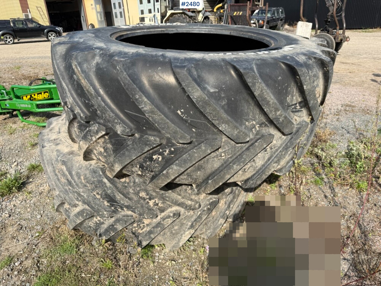 Däck till traktor Michelin fram och bak - الإطارات - الآلات والماكينات الزراعية: صور 3 Däck till traktor Michelin fram och bak - الإطارات - الآلات والماكينات الزراعية: صور 3