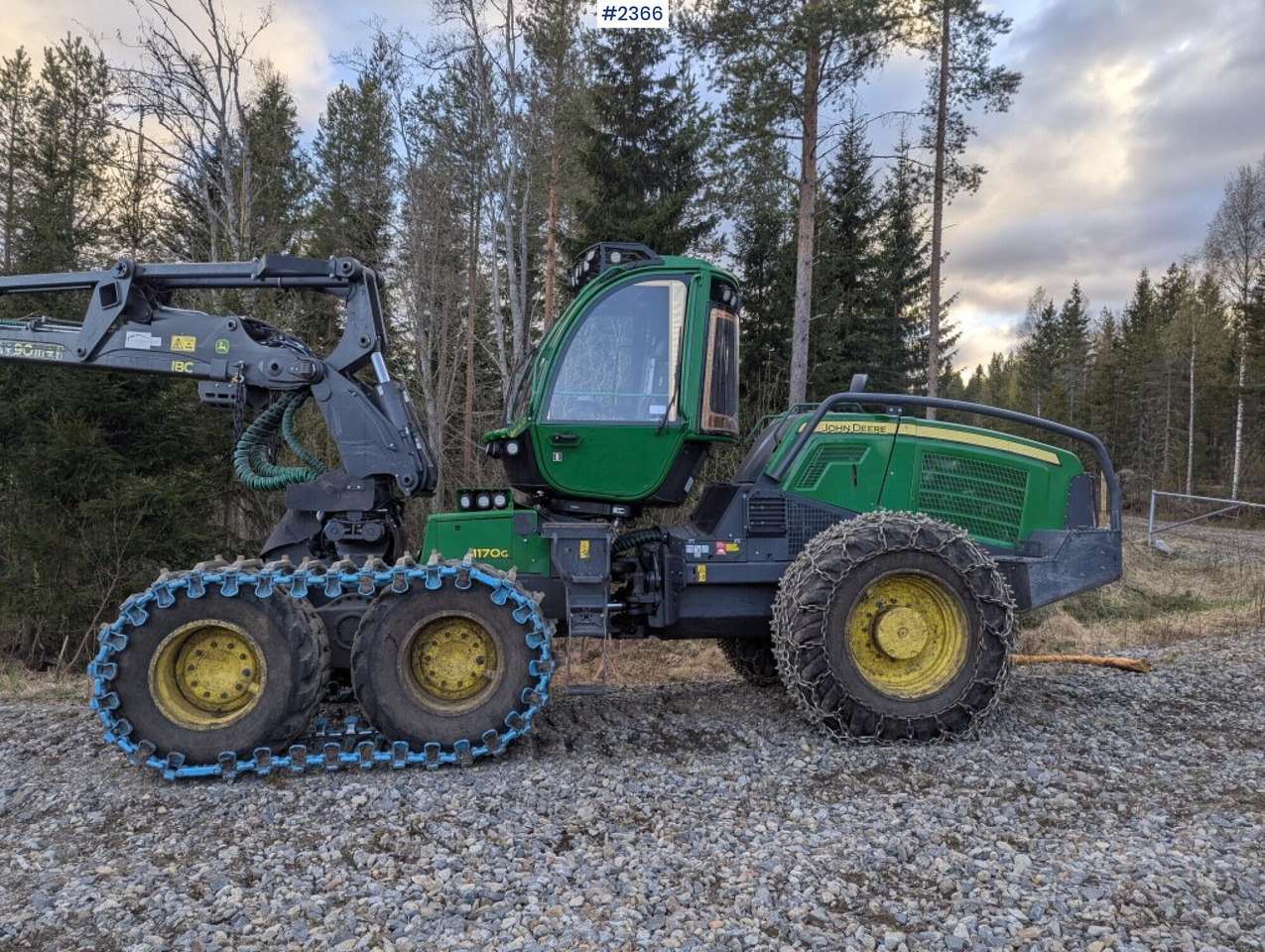 Harvester John Deere 1170G - الحصادات: صور 2 Harvester John Deere 1170G - الحصادات: صور 2