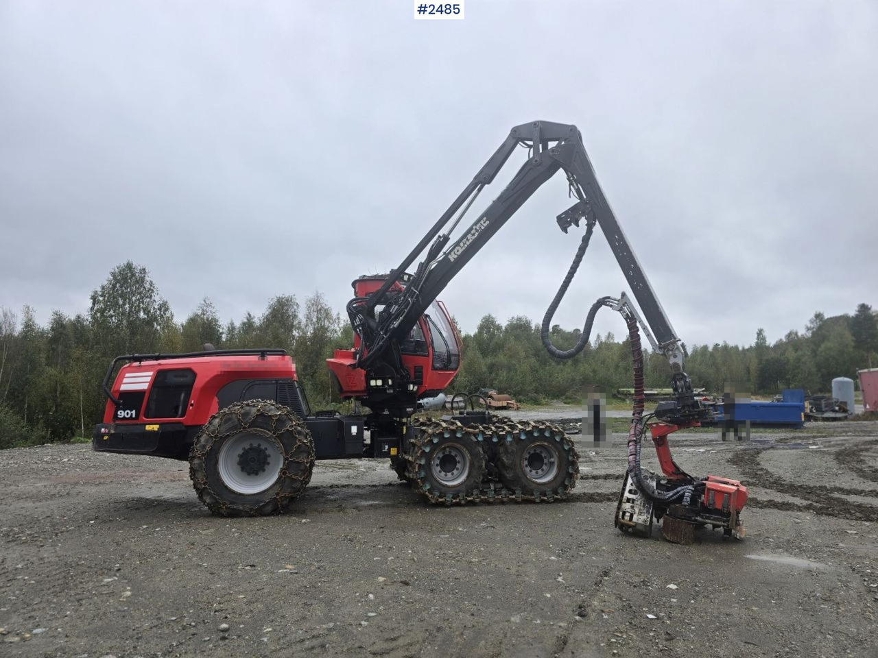 Harvester Komatsu XH901-5 - الحصادات: صور 2 Harvester Komatsu XH901-5 - الحصادات: صور 2