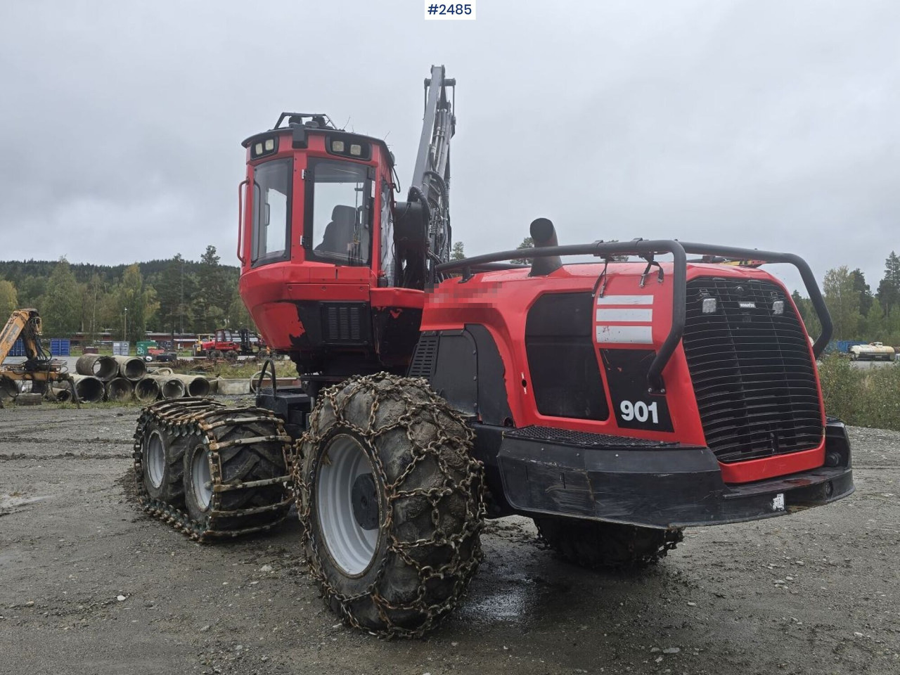 Harvester Komatsu XH901-5 - الحصادات: صور 3 Harvester Komatsu XH901-5 - الحصادات: صور 3