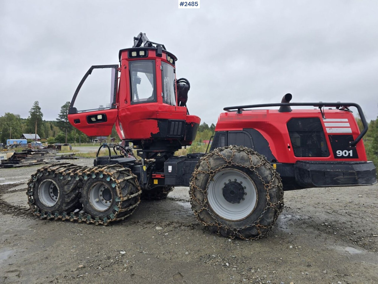 Harvester Komatsu XH901-5 - الحصادات: صور 4 Harvester Komatsu XH901-5 - الحصادات: صور 4