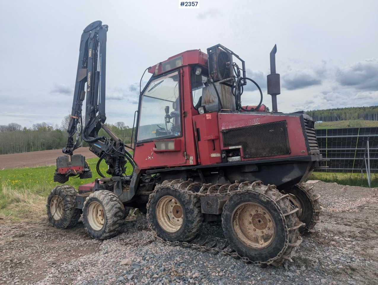 Thinning harvester, Steber BGS with Mowi crane - آلة حصاد: صور 1 Thinning harvester, Steber BGS with Mowi crane - آلة حصاد: صور 1