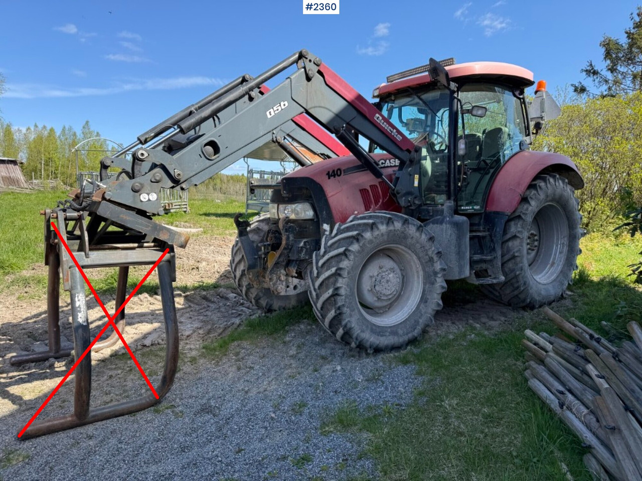 Tractor, Case IH Maxxum 140 - جرار: صور 1 Tractor, Case IH Maxxum 140 - جرار: صور 1
