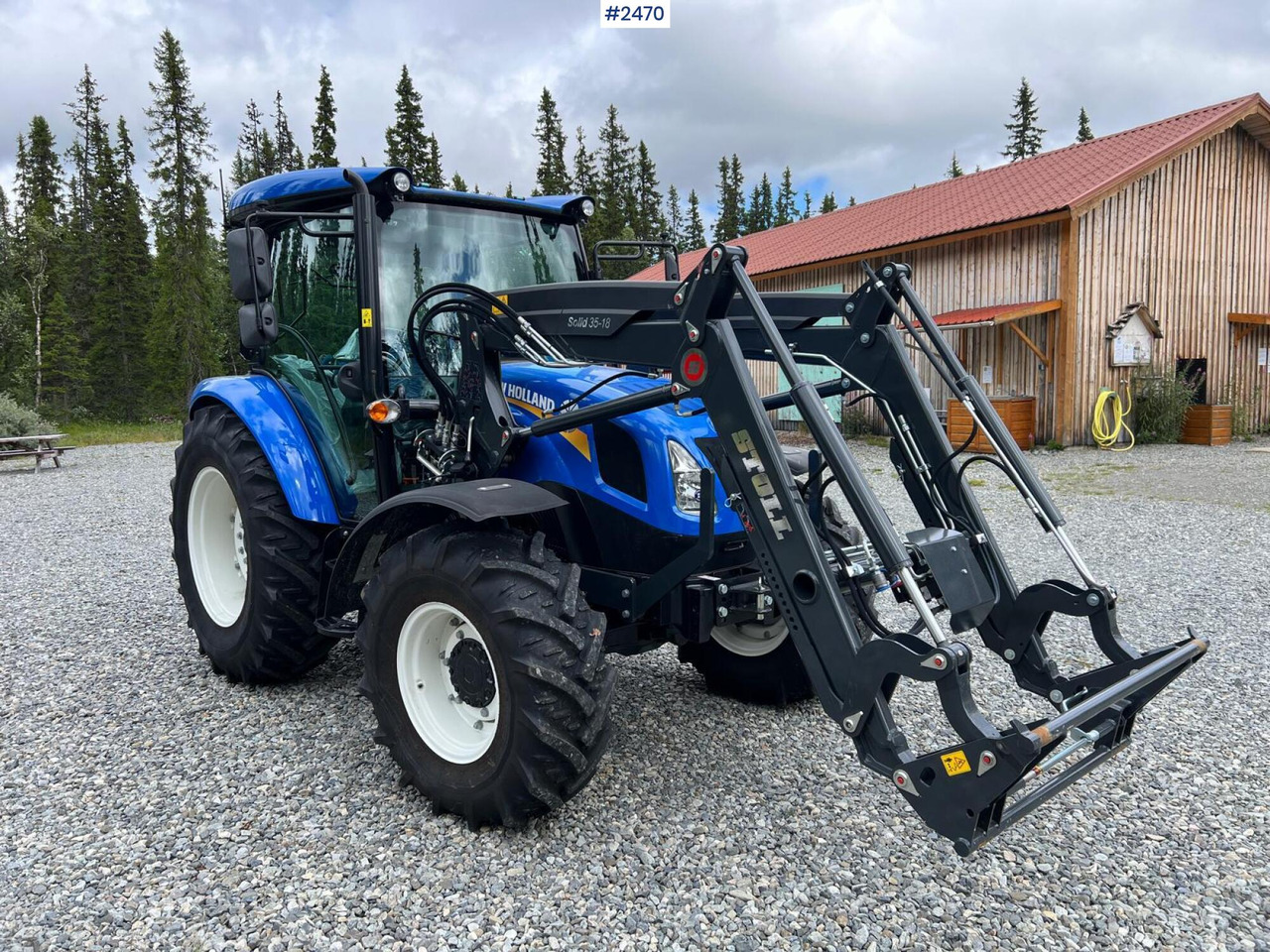 Tractor New Holland T4.75 S Stage V - جرار: صور 1 Tractor New Holland T4.75 S Stage V - جرار: صور 1