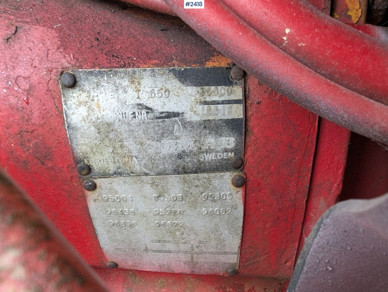 جرار Tractor, Volvo BM T650 loader: صور 12