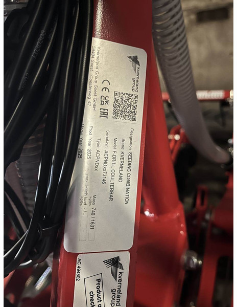 Kverneland CB 3000 3 punt - الة بذر: صور 5 Kverneland CB 3000 3 punt - الة بذر: صور 5