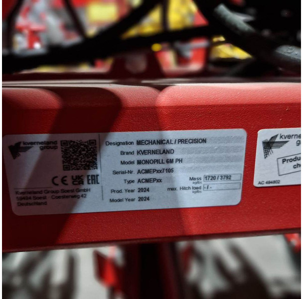 Kverneland Monopil SE Tandem - وضع البذور فى خطوط: صور 4 Kverneland Monopil SE Tandem - وضع البذور فى خطوط: صور 4