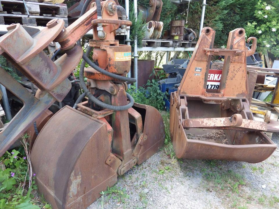 ATLAS GREIFER 600 mm + Schalensatz 800 mm mit MS10 - دلو انتزاع - آلات البناء: صور 1 ATLAS GREIFER 600 mm + Schalensatz 800 mm mit MS10 - دلو انتزاع - آلات البناء: صور 1