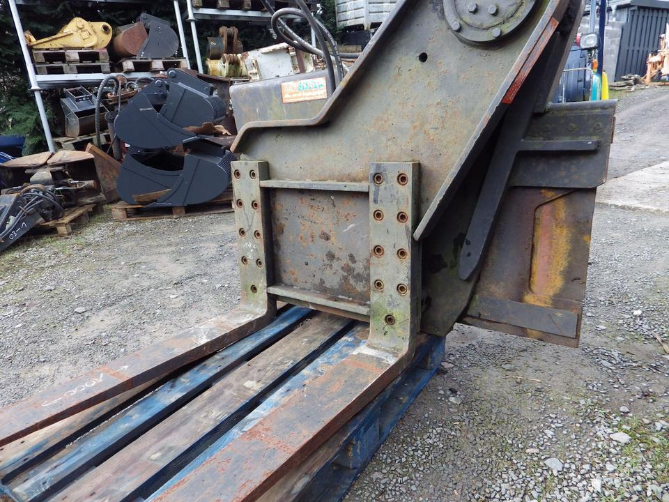 Kistendrehgerät Palettengabel Kippgerät VOLVO L30 Cat 908 - شوكات: صور 4 Kistendrehgerät Palettengabel Kippgerät VOLVO L30 Cat 908 - شوكات: صور 4