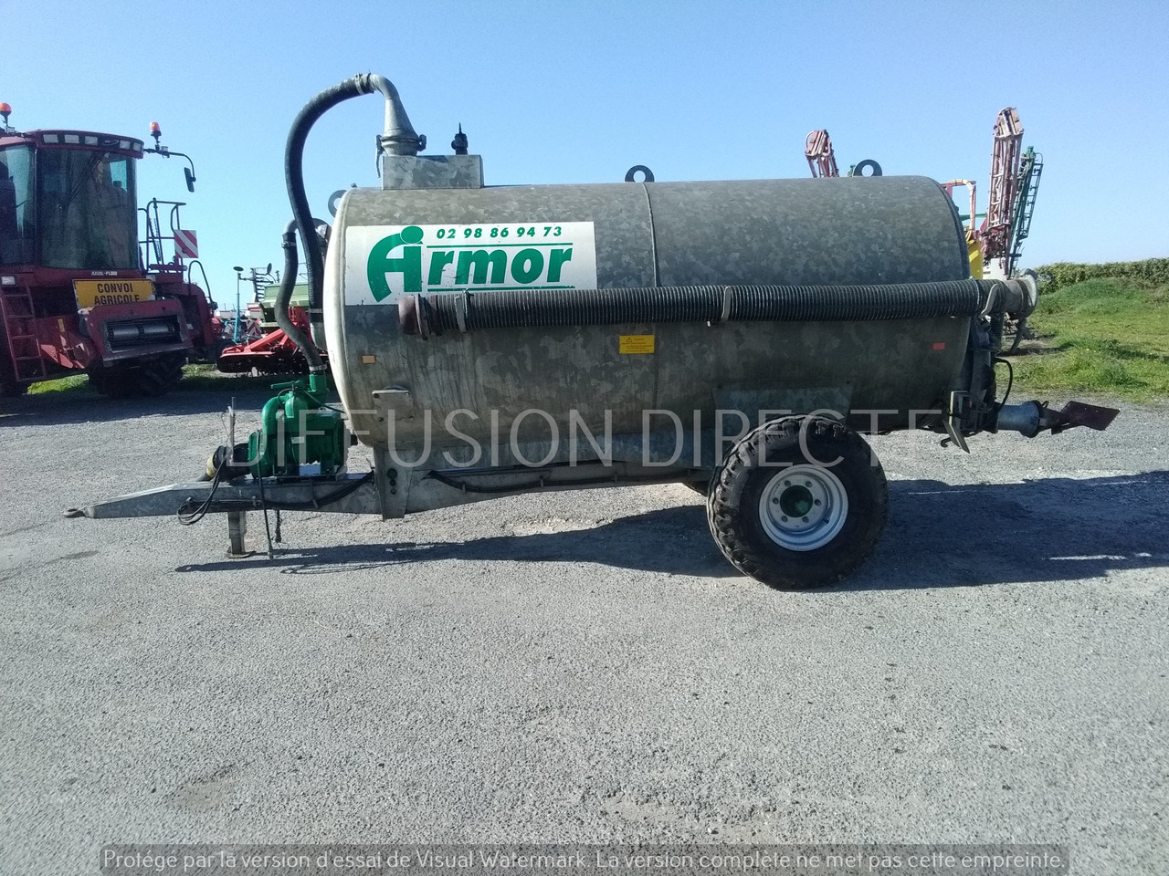 ARMOR TONNE A LISIER AXR 6.8 - صهريج السماد السائل: صور 2 ARMOR TONNE A LISIER AXR 6.8 - صهريج السماد السائل: صور 2