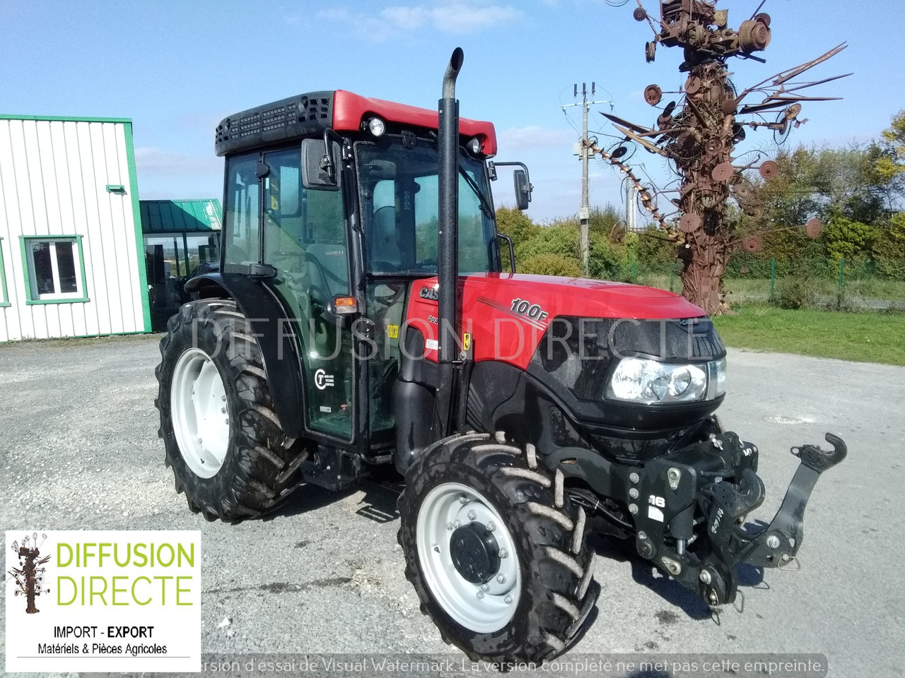 CASE IH TRACTEUR AGRICOLE QUANTUM 100 F - جرار: صور 1 CASE IH TRACTEUR AGRICOLE QUANTUM 100 F - جرار: صور 1