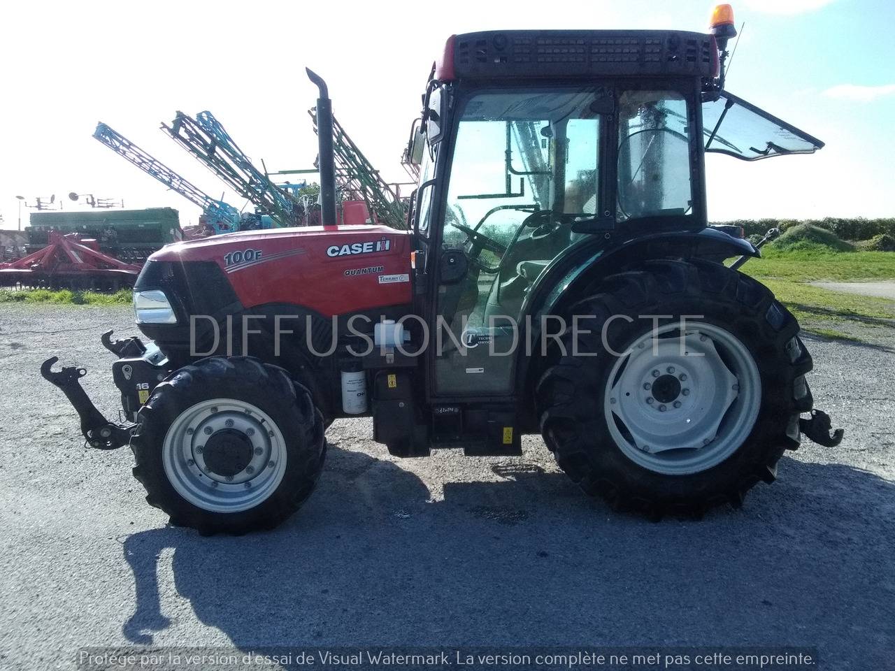 CASE IH TRACTEUR AGRICOLE QUANTUM 100 F - جرار: صور 2 CASE IH TRACTEUR AGRICOLE QUANTUM 100 F - جرار: صور 2
