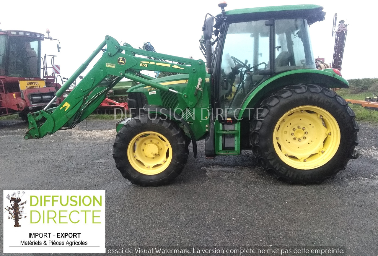 JOHN DEERE TRACTEUR AGRICOLE 5090 M - جرار: صور 1 JOHN DEERE TRACTEUR AGRICOLE 5090 M - جرار: صور 1