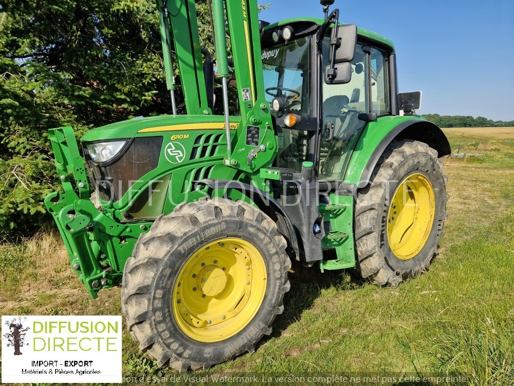 JOHN DEERE TRACTEUR AGRICOLE 6110M - جرار: صور 1 JOHN DEERE TRACTEUR AGRICOLE 6110M - جرار: صور 1