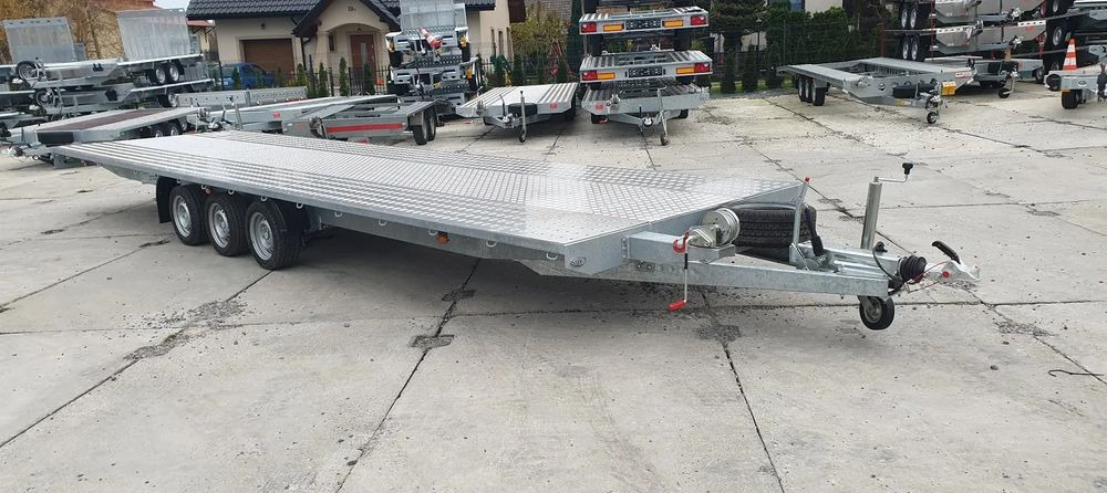 Niewiadów Indiana 8,5 x 2,1 Blacha - شاحنة نقل سيارات مقطورة: صور 1 Niewiadów Indiana 8,5 x 2,1 Blacha - شاحنة نقل سيارات مقطورة: صور 1