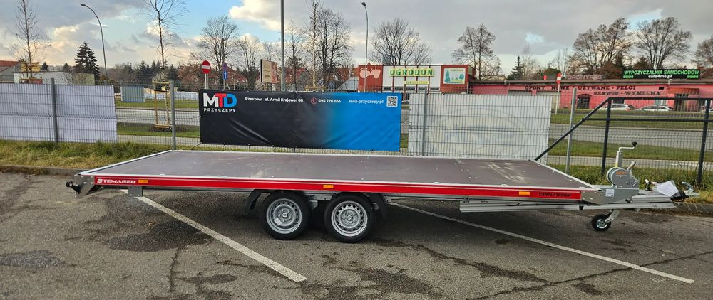 TEMARED CARPLATFORM full alu 5121 3,5T sklejka - شاحنة نقل سيارات مقطورة: صور 3 TEMARED CARPLATFORM full alu 5121 3,5T sklejka - شاحنة نقل سيارات مقطورة: صور 3