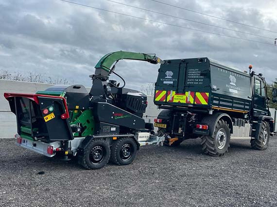 UFKES Greentec Jaguar 40-80 3.5T - معدات الغابات, مقطورة: صور 3 UFKES Greentec Jaguar 40-80 3.5T - معدات الغابات, مقطورة: صور 3