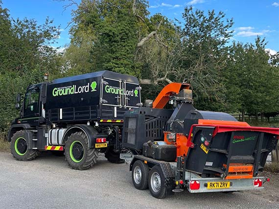 UFKES Greentec Jaguar 40-80 3.5T - معدات الغابات, مقطورة: صور 5 UFKES Greentec Jaguar 40-80 3.5T - معدات الغابات, مقطورة: صور 5