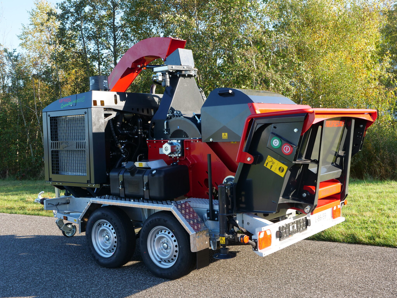 ماكينة تقطيع الأغصان UFKES Greentec Jaguar 40-80: صور 12