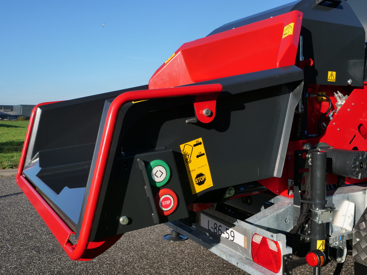 ماكينة تقطيع الأغصان UFKES Greentec Jaguar 40-80: صور 10