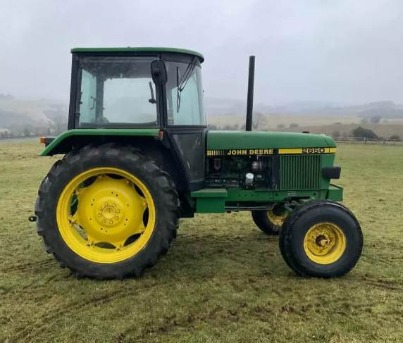 1988 John Deere 2650 2wd tractor - جرار: صور 1 1988 John Deere 2650 2wd tractor - جرار: صور 1