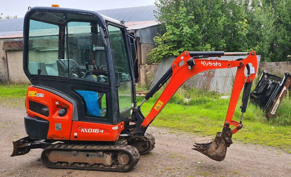 2016 Kubota KX016-4 Mini Digger, only 1550 hours - حفارة مصغرة: صور 2 2016 Kubota KX016-4 Mini Digger, only 1550 hours - حفارة مصغرة: صور 2