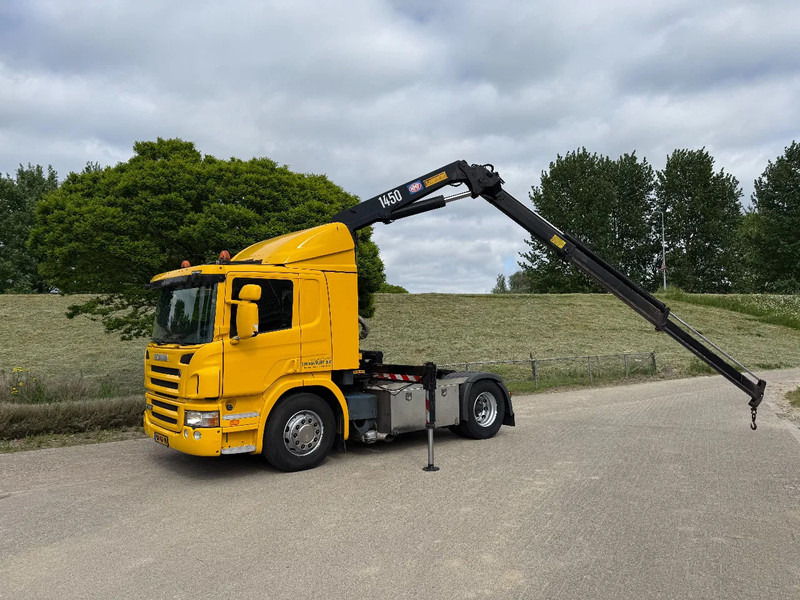 Scania P320 HMF 1450 - شاحنة كرين: صور 1 Scania P320 HMF 1450 - شاحنة كرين: صور 1