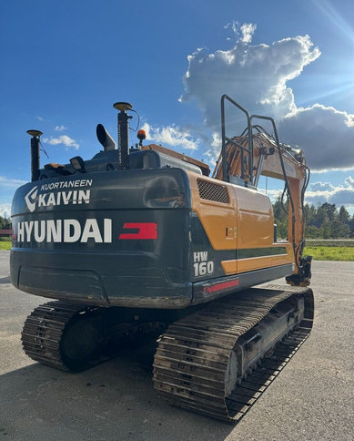 HyundaiHX160L + Engcon - حفارات زحافة: صور 4 HyundaiHX160L + Engcon - حفارات زحافة: صور 4