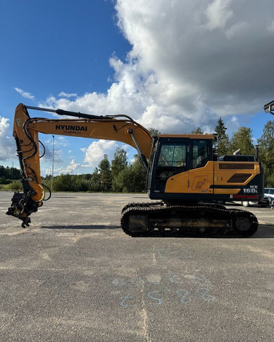 HyundaiHX160L + Engcon - حفارات زحافة: صور 1 HyundaiHX160L + Engcon - حفارات زحافة: صور 1