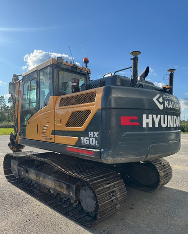 HyundaiHX160L + Engcon - حفارات زحافة: صور 3 HyundaiHX160L + Engcon - حفارات زحافة: صور 3