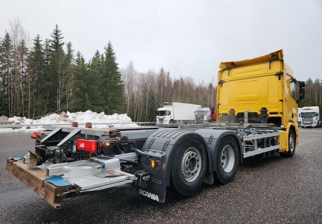 Scania R410 CNG 6x2 - شاحنات الحاويات/ جسم علوي قابل للتغيير شاحنة: صور 4 Scania R410 CNG 6x2 - شاحنات الحاويات/ جسم علوي قابل للتغيير شاحنة: صور 4