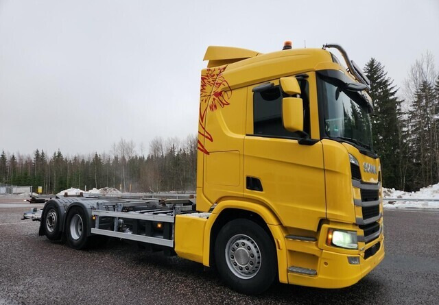 Scania R410 CNG / CBG 6x2 - شاحنات الحاويات/ جسم علوي قابل للتغيير شاحنة: صور 5 Scania R410 CNG / CBG 6x2 - شاحنات الحاويات/ جسم علوي قابل للتغيير شاحنة: صور 5