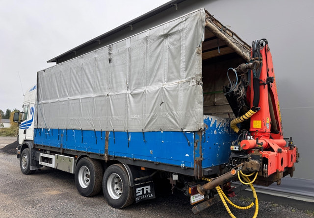ScaniaScania 144G 6x2 - بصندوق مغلق شاحنة, شاحنة كرين: صور 4 ScaniaScania 144G 6x2 - بصندوق مغلق شاحنة, شاحنة كرين: صور 4