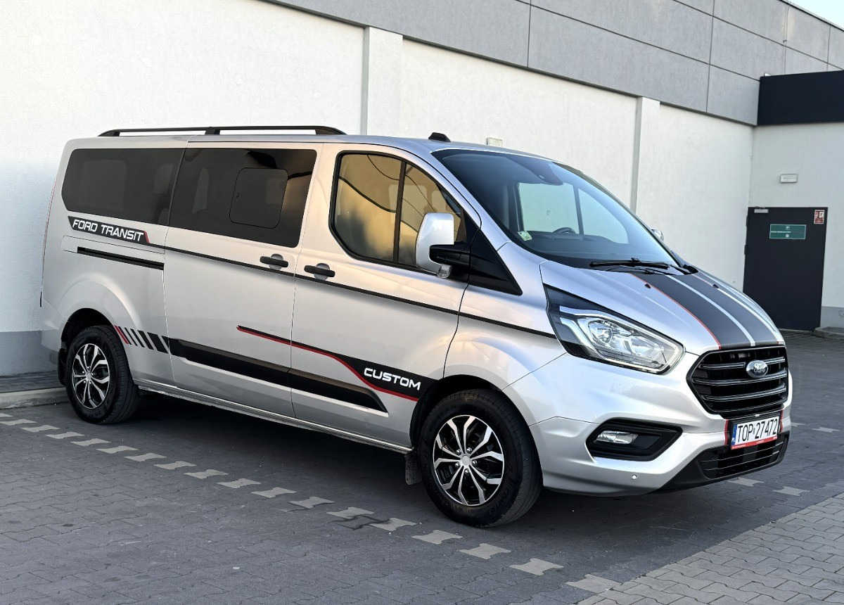 Ford Transit Custom 2.0 170KM Rok 2021 8 osobowy FV23 Salon PL Zadbany Super STAN - الشاحنات الصغيرة كابينة مزدوجة: صور 2 Ford Transit Custom 2.0 170KM Rok 2021 8 osobowy FV23 Salon PL Zadbany Super STAN - الشاحنات الصغيرة كابينة مزدوجة: صور 2