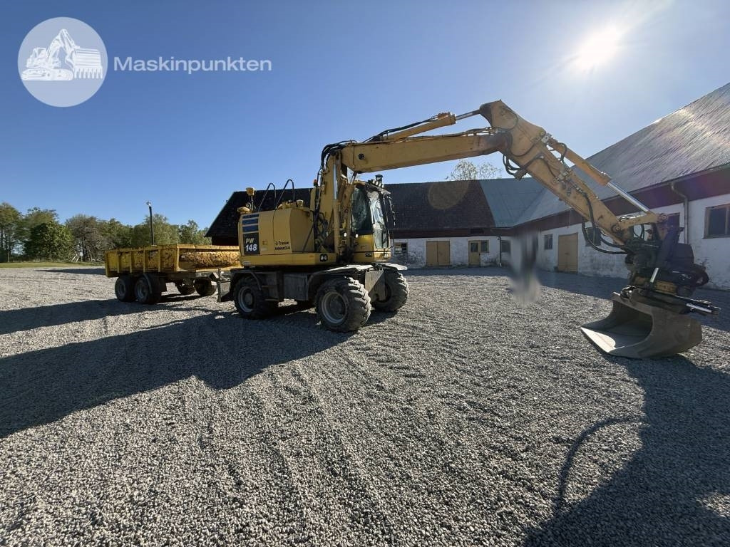 Komatsu PW 148-10 - حفارة على عجلات: صور 3 Komatsu PW 148-10 - حفارة على عجلات: صور 3