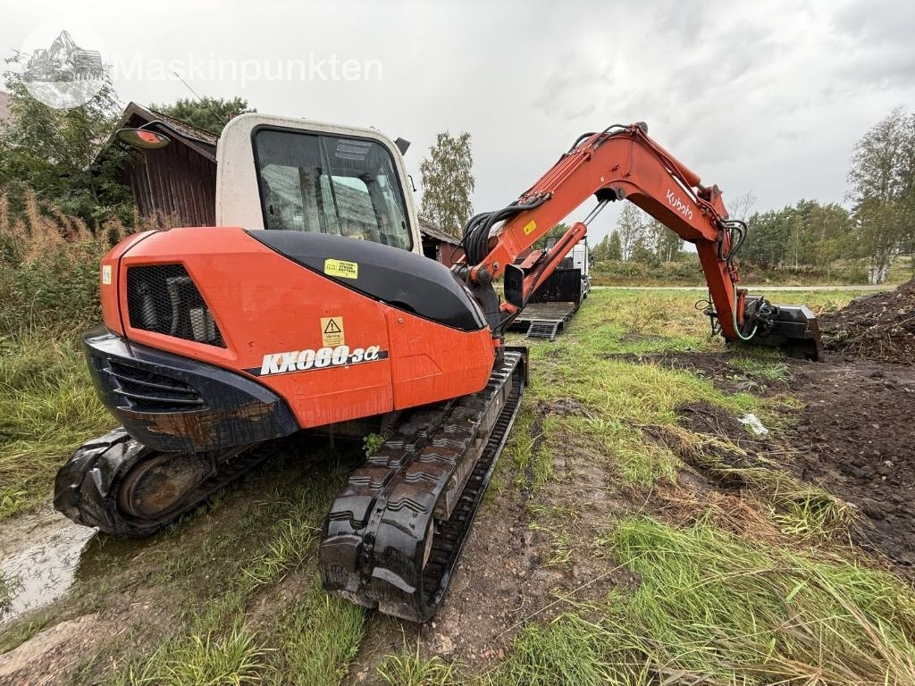 Kubota KX 080-3 A - حفارة مصغرة: صور 4 Kubota KX 080-3 A - حفارة مصغرة: صور 4