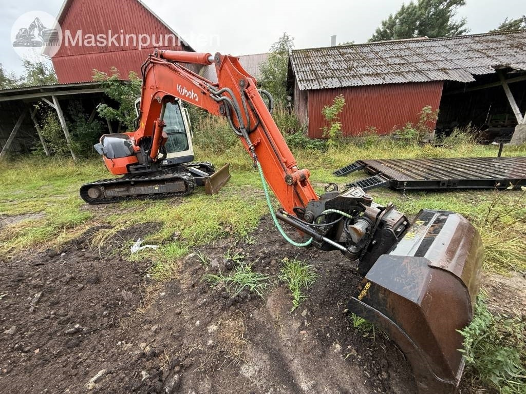 Kubota KX 080-3 A - حفارة مصغرة: صور 3 Kubota KX 080-3 A - حفارة مصغرة: صور 3